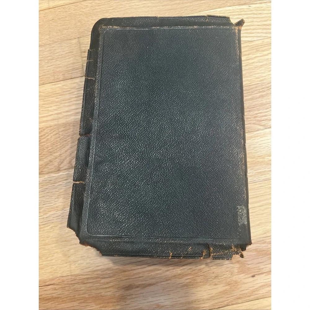 Holy Bible New Analytical‎ Indexed Edition Dickson 1931 King James Vtg Leather